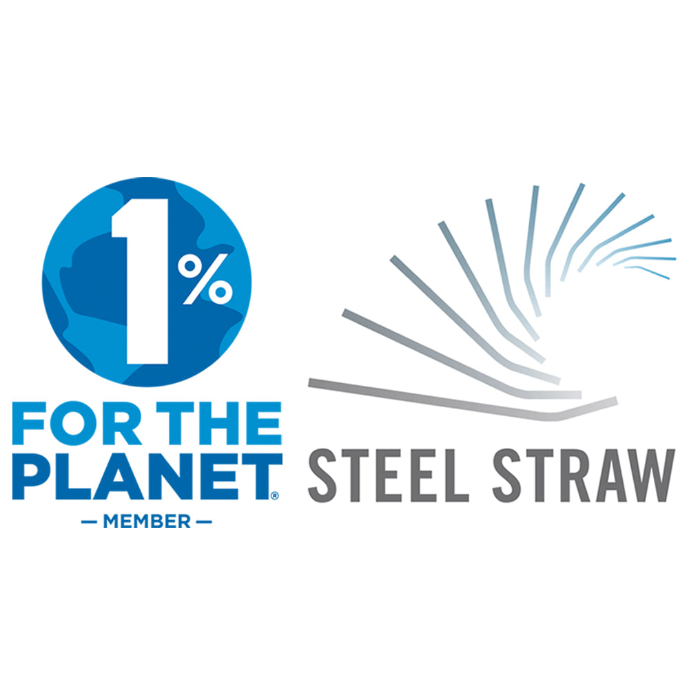 Straw Planet Steel Straw Joins 1% for the Planet – Shuki