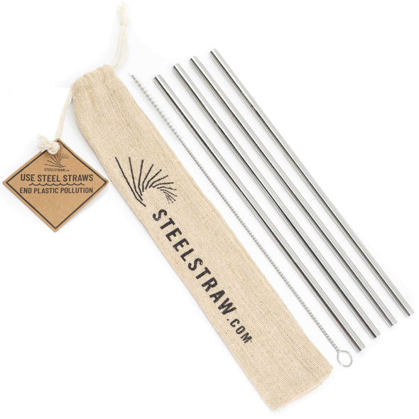 Straight Reusable Straw Gift Sets